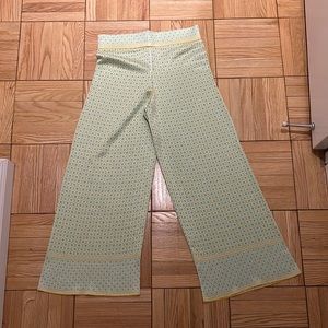 Zara Patterned Wide Leg Pants